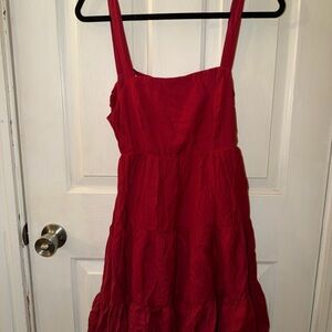 Trixxi Vibrant Red Dress